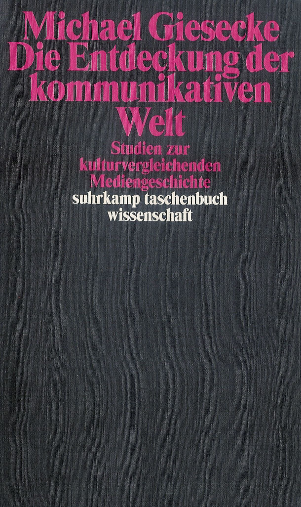 Titel von Die Entdeckung der kommunikativen Welt. 