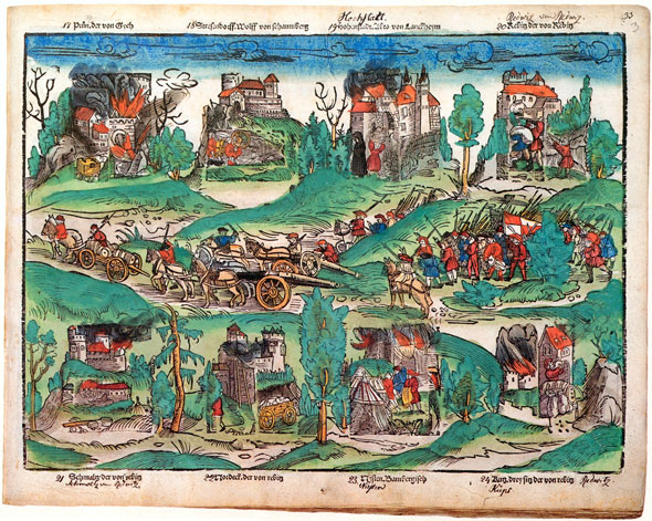 Flugblätter über den Bauernkrieg