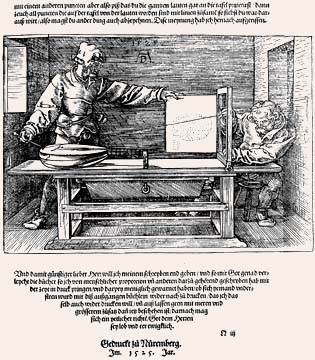 Albrecht Dürer: Prinzipien des perspektivischen Erkenntnisgewinns