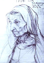 Albrecht Dürer: Dürers Mutter (1514)