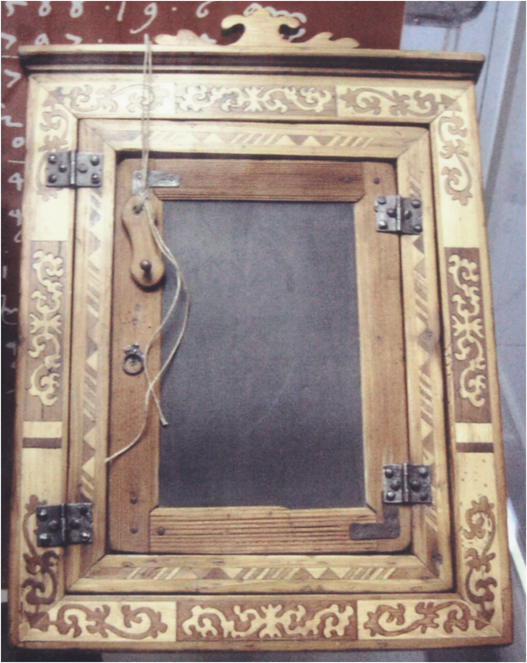 Schiefertafel 1.Hälfte 17.Jahrh. Schmalkalden