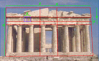 Der Parthenon-Tempel (Akropolis, Athen, 477-438 v.d.Z.)