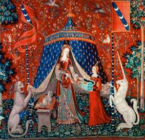 Die Dame mit dem Einhorn, um 1515