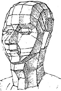 Albrecht Dürer, Kopfstudie, 1525