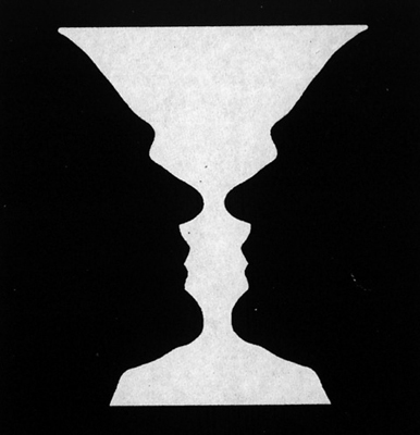 Schema: Vase/Gesichter